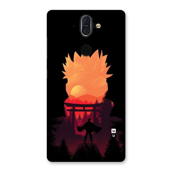 Naruto Anime Sunset Art Back Case for Nokia 8 Sirocco