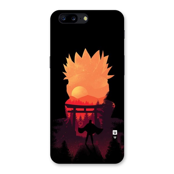 Naruto Anime Sunset Art Back Case for OnePlus 5