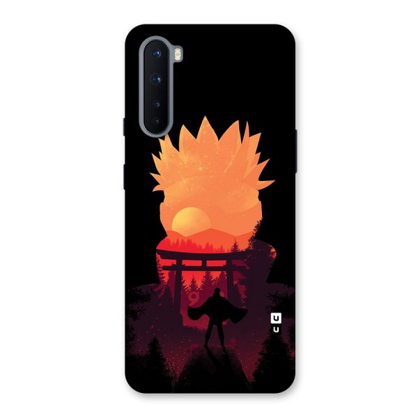 Naruto Anime Sunset Art Back Case for OnePlus Nord