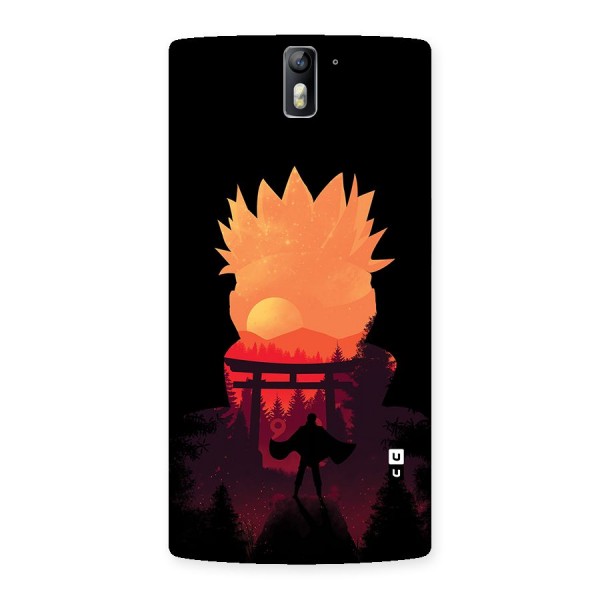 Naruto Anime Sunset Art Back Case for One Plus One