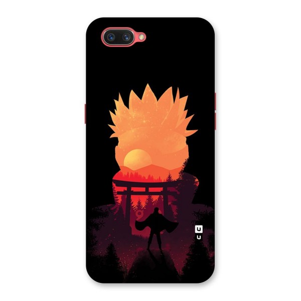 Naruto Anime Sunset Art Back Case for Oppo A3s