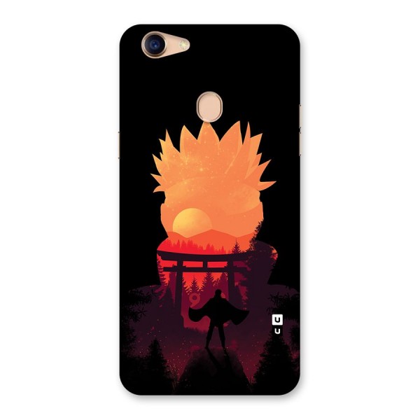 Naruto Anime Sunset Art Back Case for Oppo F5