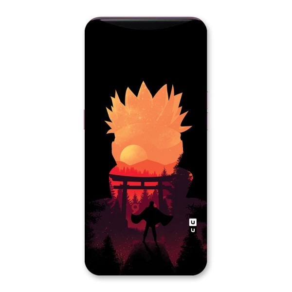 Naruto Anime Sunset Art Back Case for Oppo Find X