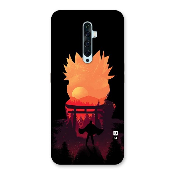 Naruto Anime Sunset Art Back Case for Oppo Reno2 F