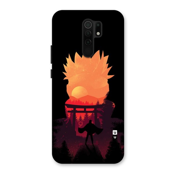 Naruto Anime Sunset Art Back Case for Poco M2