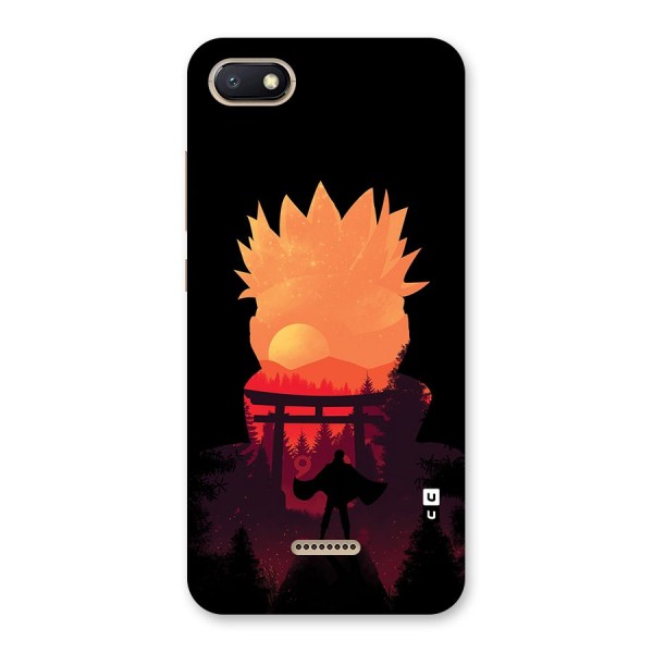 Naruto Anime Sunset Art Back Case for Redmi 6A