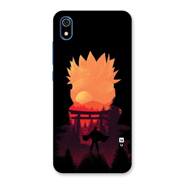 Naruto Anime Sunset Art Back Case for Redmi 7A