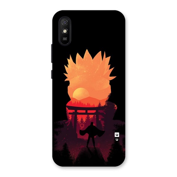 Naruto Anime Sunset Art Back Case for Redmi 9A