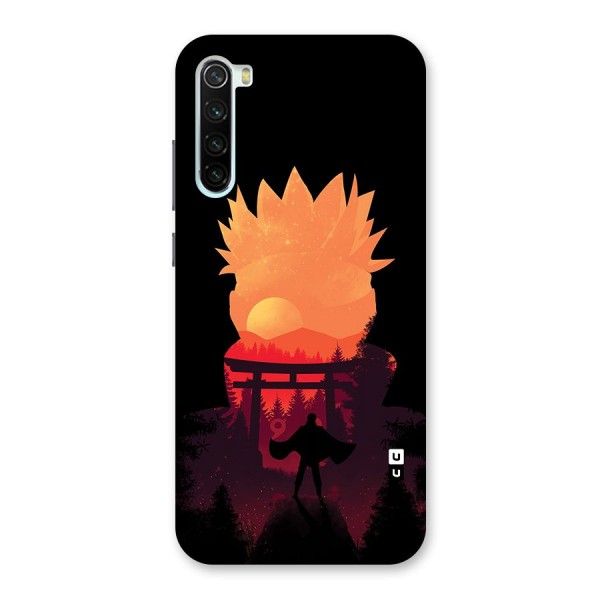 Naruto Anime Sunset Art Back Case for Redmi Note 8