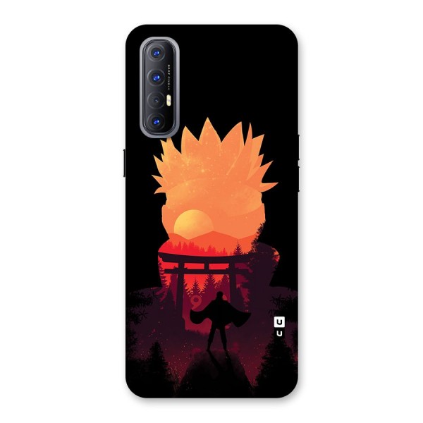 Naruto Anime Sunset Art Back Case for Reno3 Pro