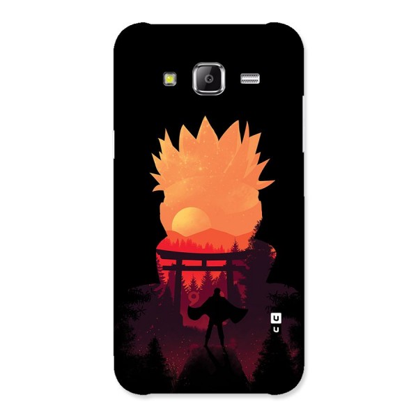 Naruto Anime Sunset Art Back Case for Samsung Galaxy J5