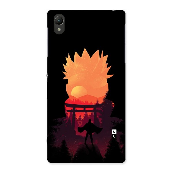 Naruto Anime Sunset Art Back Case for Sony Xperia Z1