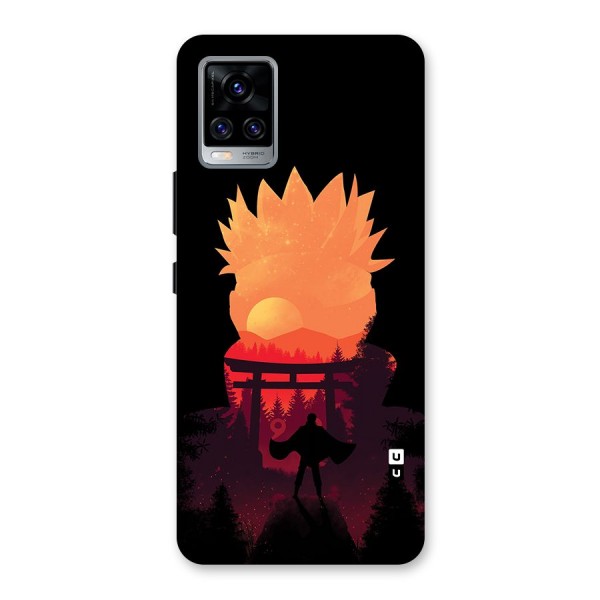 Naruto Anime Sunset Art Back Case for Vivo V20 Pro