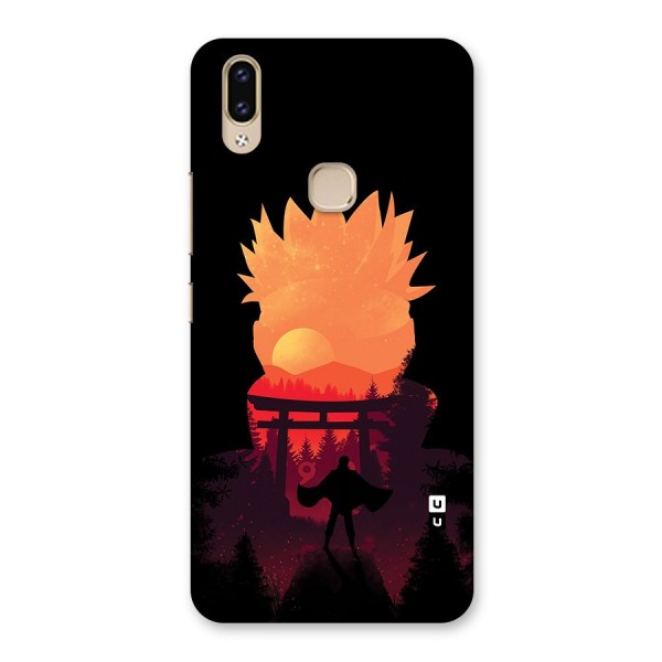 Naruto Anime Sunset Art Back Case for Vivo V9