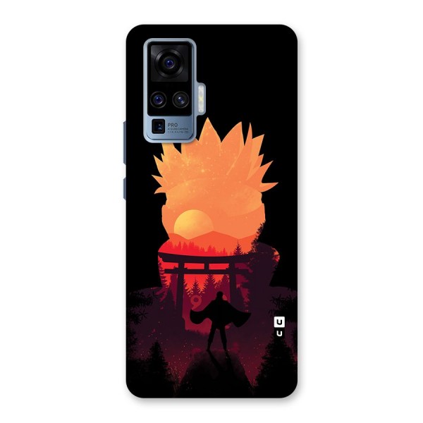 Naruto Anime Sunset Art Back Case for Vivo X50 Pro