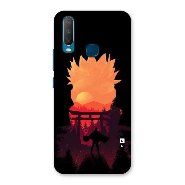 Naruto Anime Sunset Art Back Case for Vivo Y12