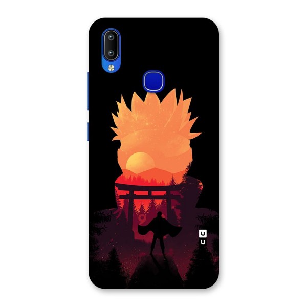 Naruto Anime Sunset Art Back Case for Vivo Y91