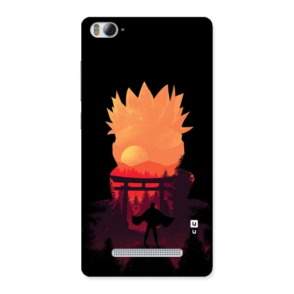 Naruto Anime Sunset Art Back Case for Xiaomi Mi4i