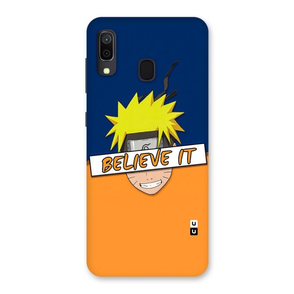 Naruto Believe It Back Case for Galaxy A20