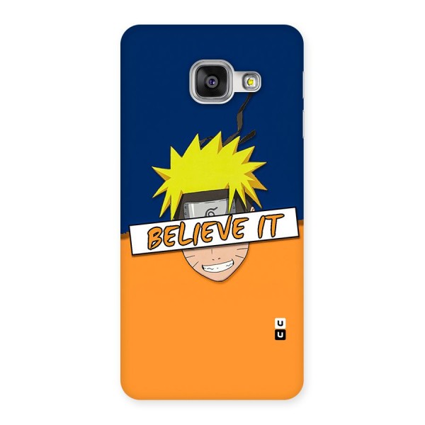 Naruto Believe It Back Case for Galaxy A3 2016