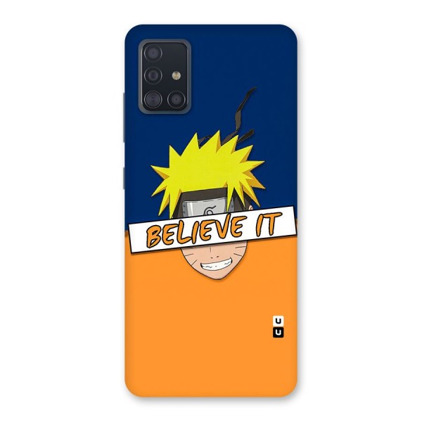 Naruto Believe It Back Case for Galaxy A51