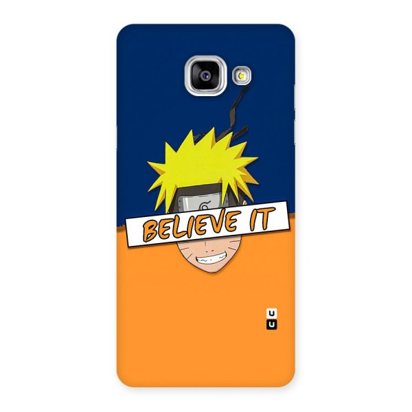 Naruto Believe It Back Case for Galaxy A5 2016