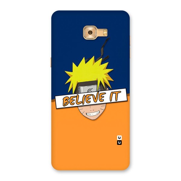 Naruto Believe It Back Case for Galaxy C9 Pro