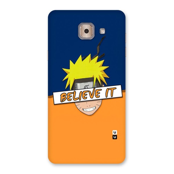 Naruto Believe It Back Case for Galaxy J7 Max