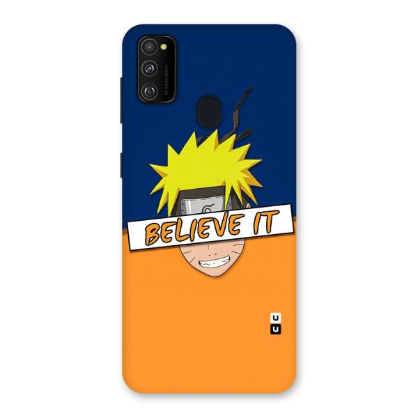 Naruto Believe It Back Case for Galaxy M30s