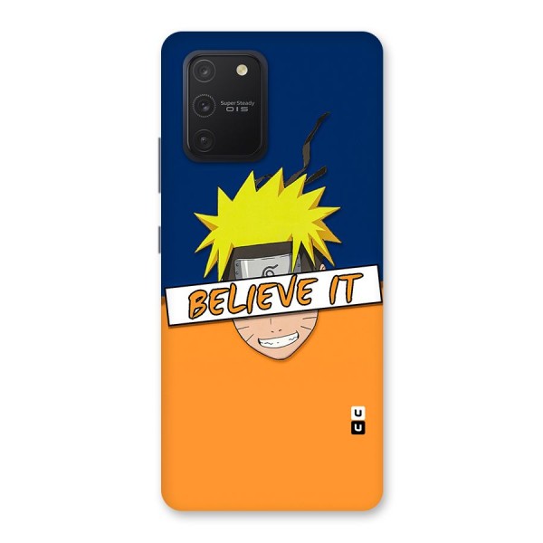 Naruto Believe It Back Case for Galaxy S10 Lite