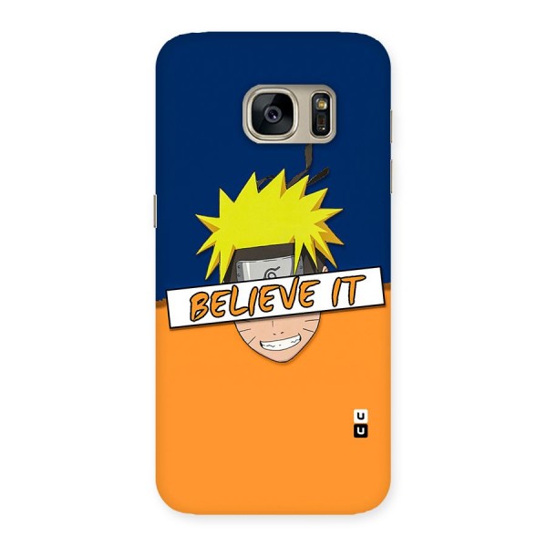 Naruto Believe It Back Case for Galaxy S7