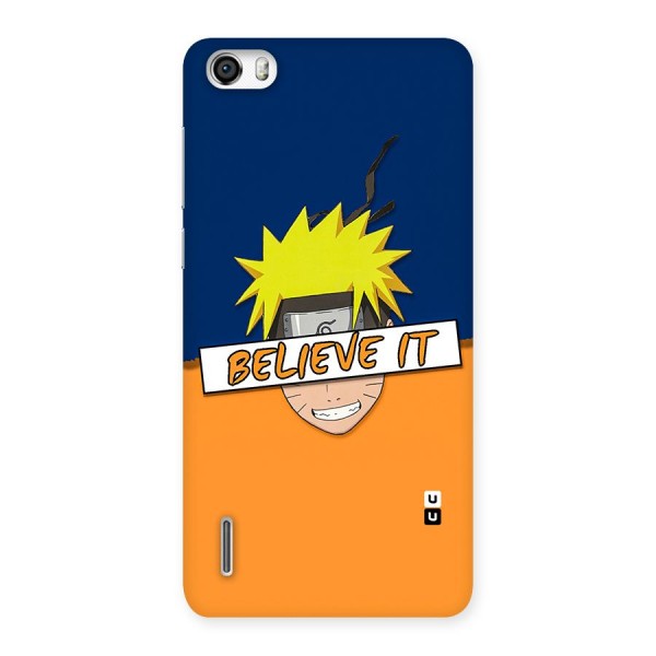 Naruto Believe It Back Case for Honor 6