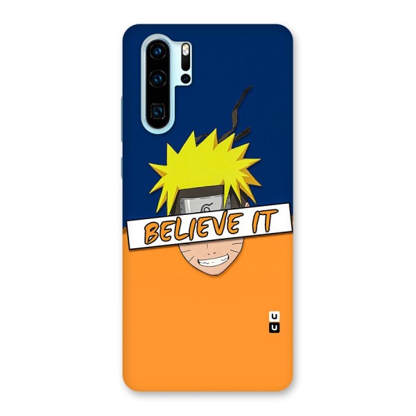 Naruto Believe It Back Case for Huawei P30 Pro