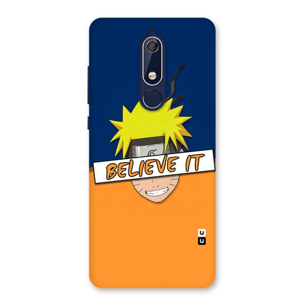 Naruto Believe It Back Case for Nokia 5.1