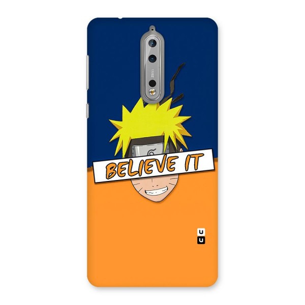 Naruto Believe It Back Case for Nokia 8