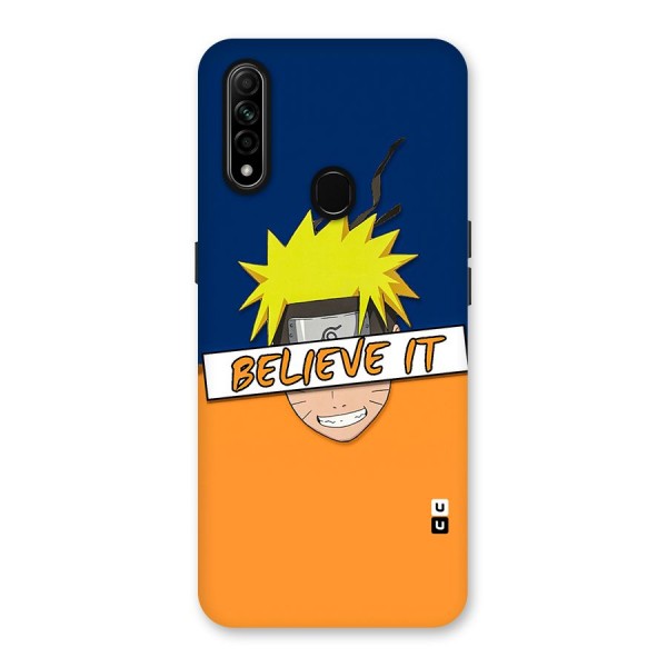 Naruto Believe It Back Case for Oppo A31