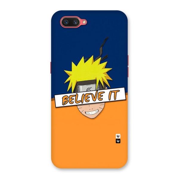 Naruto Believe It Back Case for Oppo A3s