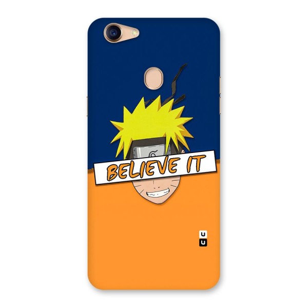 Naruto Believe It Back Case for Oppo F5