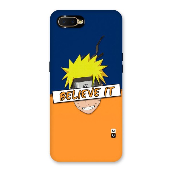 Naruto Believe It Back Case for Oppo K1