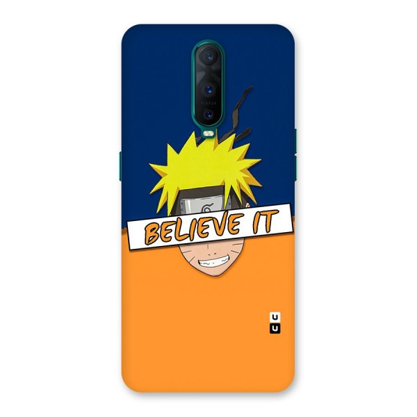 Naruto Believe It Back Case for Oppo R17 Pro