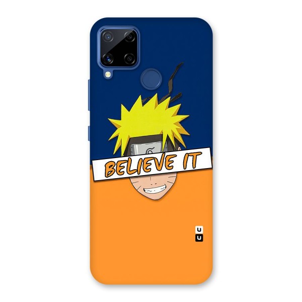 Naruto Believe It Back Case for Realme C12