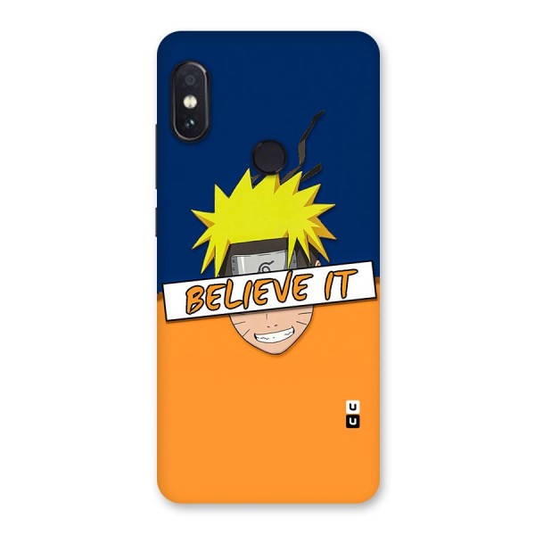 Naruto Believe It Back Case for Redmi Note 5 Pro