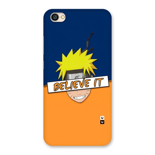 Naruto Believe It Back Case for Redmi Y1 Lite