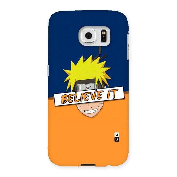 Naruto Believe It Back Case for Samsung Galaxy S6