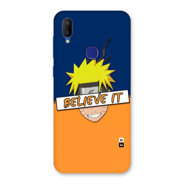 Naruto Believe It Back Case for Vivo V11