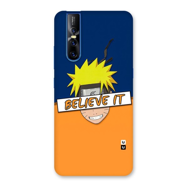 Naruto Believe It Back Case for Vivo V15 Pro