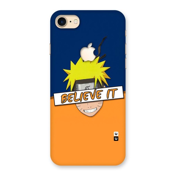 Naruto Believe It Back Case for iPhone 7 Apple Cut