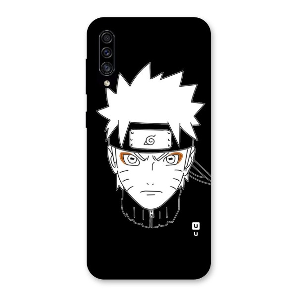 Naruto Black and White Art Back Case for Galaxy A30s