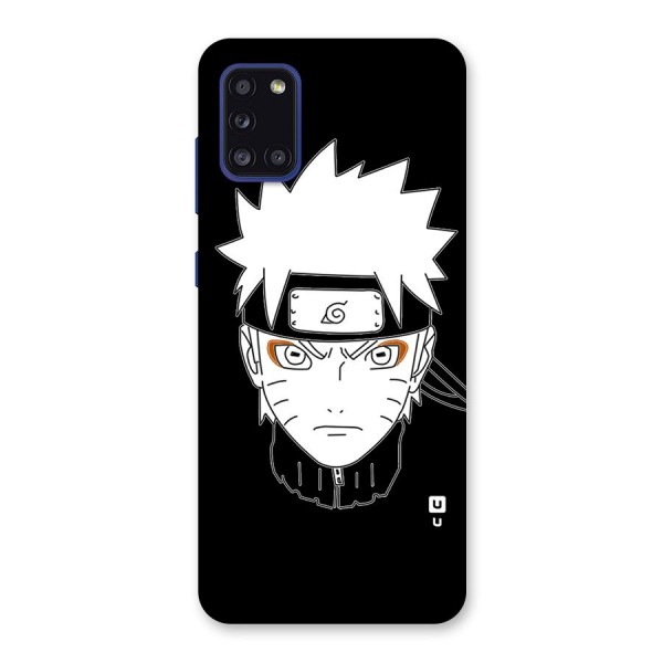 Naruto Black and White Art Back Case for Galaxy A31