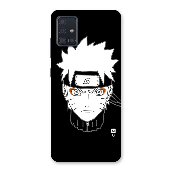 Naruto Black and White Art Back Case for Galaxy A51